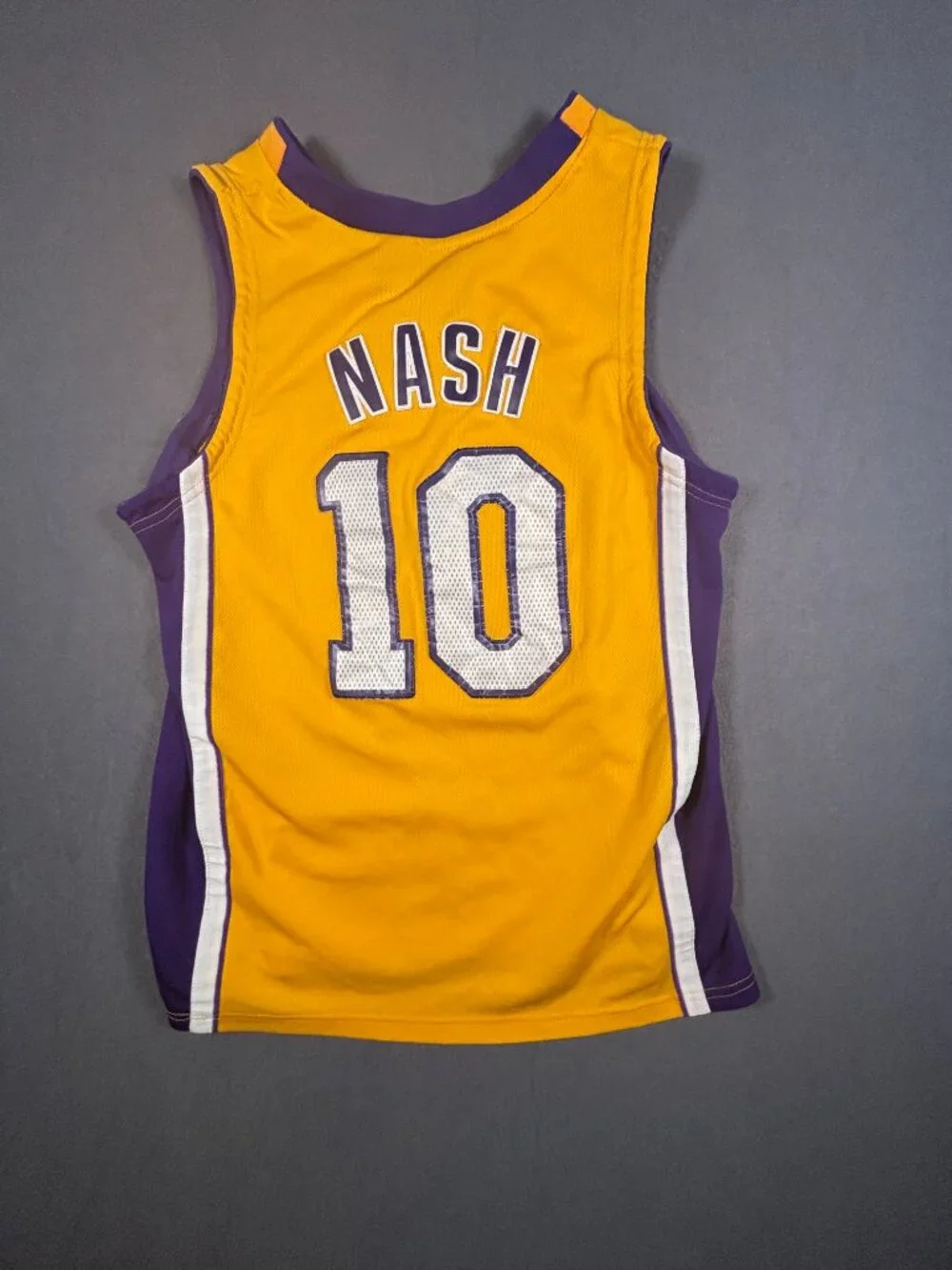 Los Angeles Lakers Steve Nash #10 Adidas Jersey